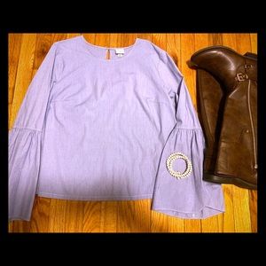 A New Day Bell Sleeve Top